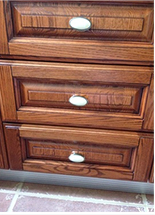 Professional Hardware Pull Handles , Cabinet Door Hardware Size Custom