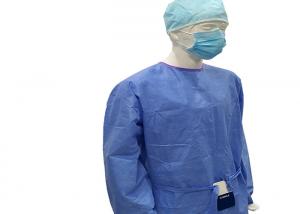 Quality Lightweight Disposable Medical Clothing / Hospital Patient Gowns Infection Control wholesale
