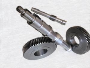 Quality ZA Type Nodular Cast Iron Worm Wheel And Worm Shaft 1.5 Module wholesale