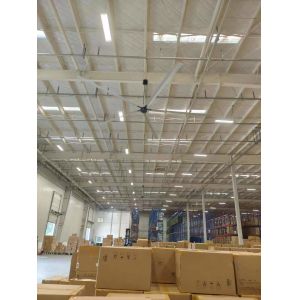Low Noise High Air AC Big Industrial Ventilation And Cooling Ceiling Fan 7.3m