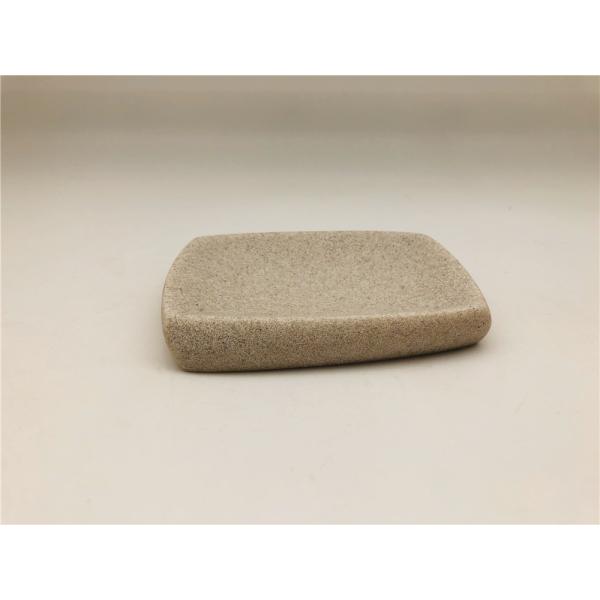 Twist Square Shape Sandstone Bath countertop Set For Hotel Home bathroom