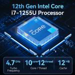 Single LAN DDR4 Mini PC Inte Core I7 1255U And Celeron Series