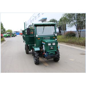 Buy cheap Green Color Farm Tractor Dump Truck Articulated Chassis 4500*1580*1970mm from wholesalers