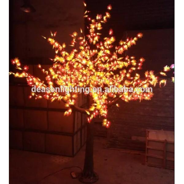 outdoor artificial tree with lights