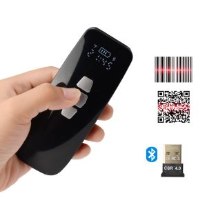 Wireless Mini Barcode Scanner Lightweight Handheld Barcode Reader With Display