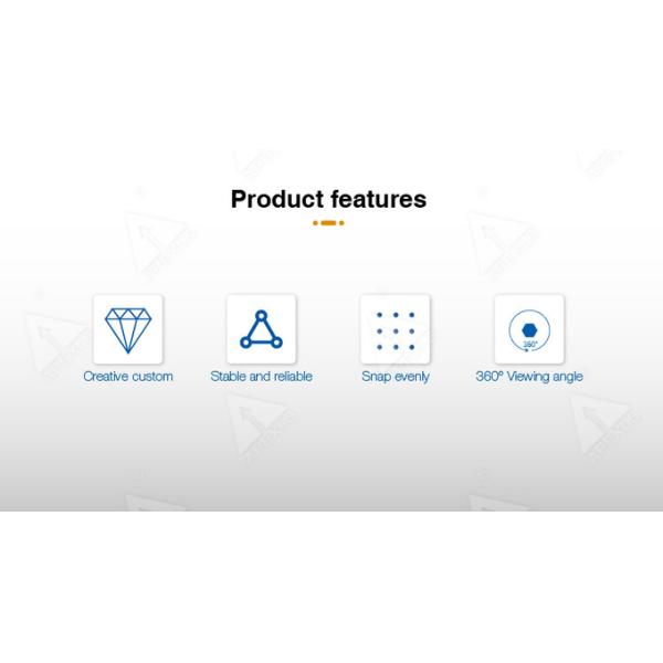 Diamond P6mm Creative LED Display Screen APEXLS P6 Indoor Led Screen