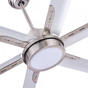 China 84 Inch 120V Home Gym Ceiling Fans With Aluminum Blade Brushless Inverter Motor on sale