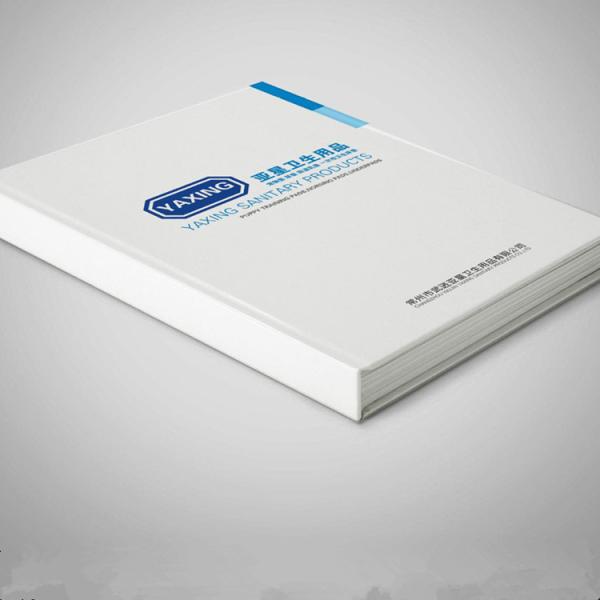 Professional Printing Full Color Brochures Hardcover Book With SPOT UV