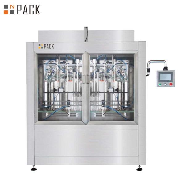 Automatic Volumetric Piston Filling Machine With Multy Heads Servo Driven Inline