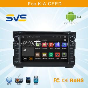 Quality Android 4.4 car dvd player GPS navigation for KIA CEED 2006-2012 with dvd/vcd/cd/mp3/cd-r wholesale