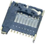 Micro Card Reader Socket Adapter Sd Memory Card Connector 1.28H 8Pin TF Push