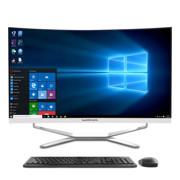 Cheap 23.8 27 32 Inch Hot Sell High Quality Core I3 I5 I7 Curved Screen Gaming Computer Desktop All in One Pc Computer for Gaming for sale