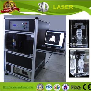 Quality 3D Glass Etching Machine , High Speed Scanner 3D Glass Engraving Equipment wholesale