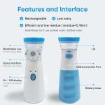 New Breathing Treatment Machine Nebulizer for Family Use Low Noise Easy to Carry