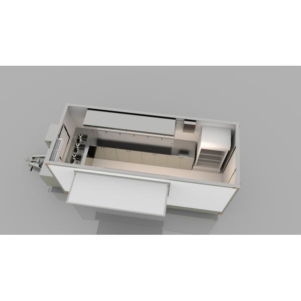 2024 Food Truck Trailer Outdoor Mobile Food Trailer Coffee Ice Cream Hot Dog Pizza Snacks