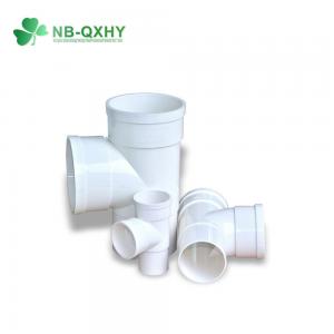 Quality Pn16 Pressure Rating Round Head Code PVC Pipe Fitting for Water Drainage in Bathroom wholesale