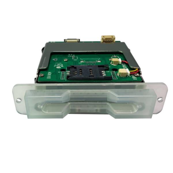 Cheap 2 In1 Manual Insert Smart Card Reader Hybrid Card Reader Half Insert RFID / Magnetic Card for sale
