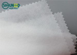 China Cold Water Soluble Embroidery Backing Fabric PVA Fiber 100cm / 150cm Width on sale