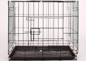 China Powder Coated Welded Wire Mesh Baskets Dog Cage Full Sizes Pets Enclosure on sale