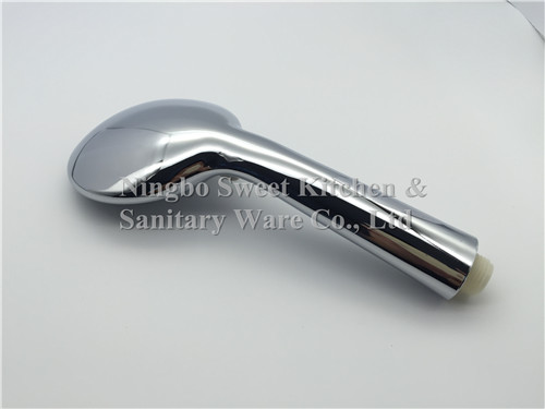 ABS material chrome plating shower head hand shower set overhead shower rain shower set bathroom accessories