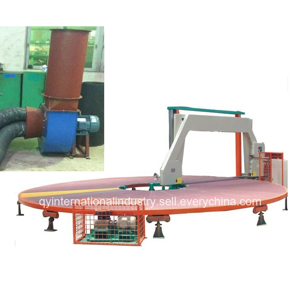 QYYP-73 hot sale Carrousel Splitting Polystyrene PU Sponge Foam Block Cutting Machine