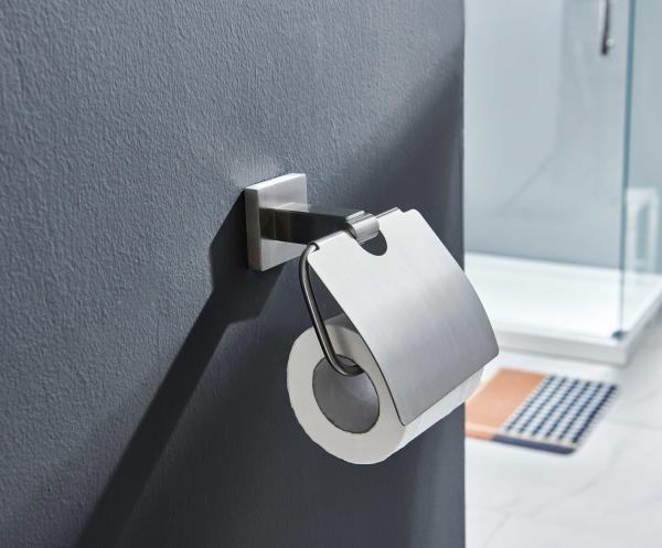 Cheap Solid Bathroom Hardware Set Modern Tissue Toilet Roll Holder for sale