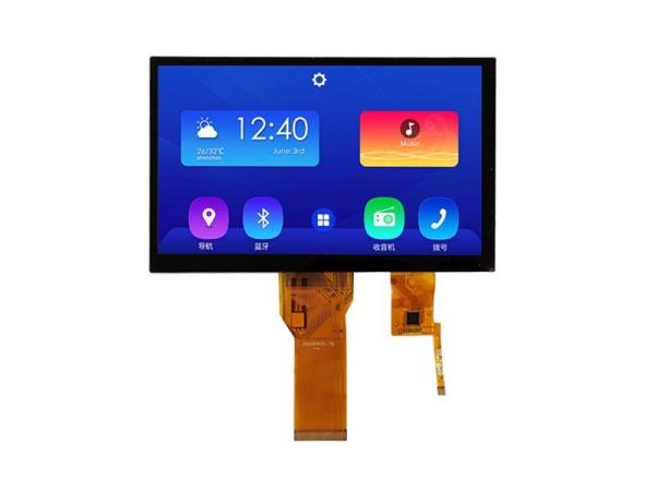 Cheap 7.0inch 800X480 TFT LCD Modules With Capacitive Touch Panel 900 Nits for sale