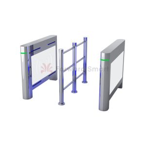 Quality Security Passage Waist Height Supermarket Entrance Turnstile wholesale