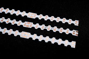 Quality Customizable Double Sided Flexible PCB Board For LED S Type Lamp FPC With White Board wholesale