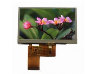 Quality RYT043 4.3 Inch 480X272 Lcd TFT Screen With 40pin FPC / Parallel 24bit RGB wholesale
