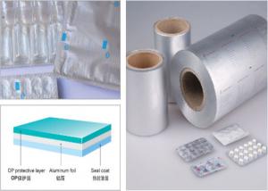 Quality OP AL VC Aluminum Lidding Foil Blister Aluminum Foil for Heat Sealing wholesale