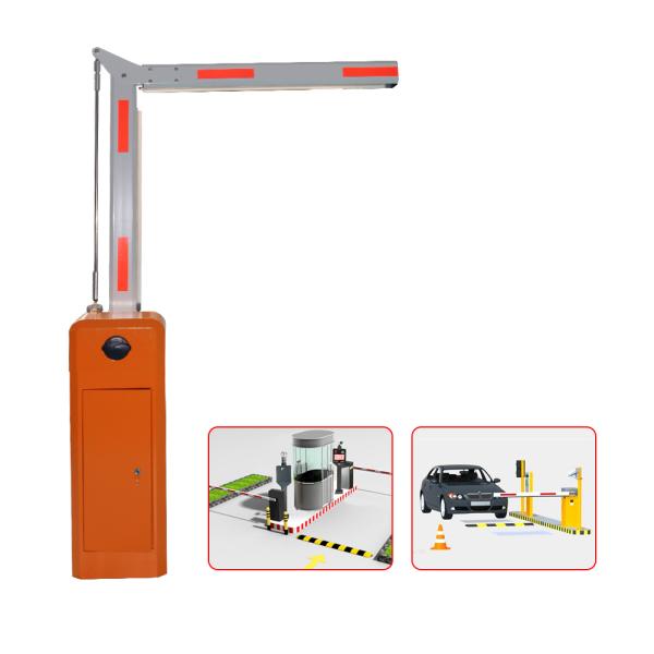 180 Degree Folding Arm Automatic Boom Barrier Gate Security Access Control