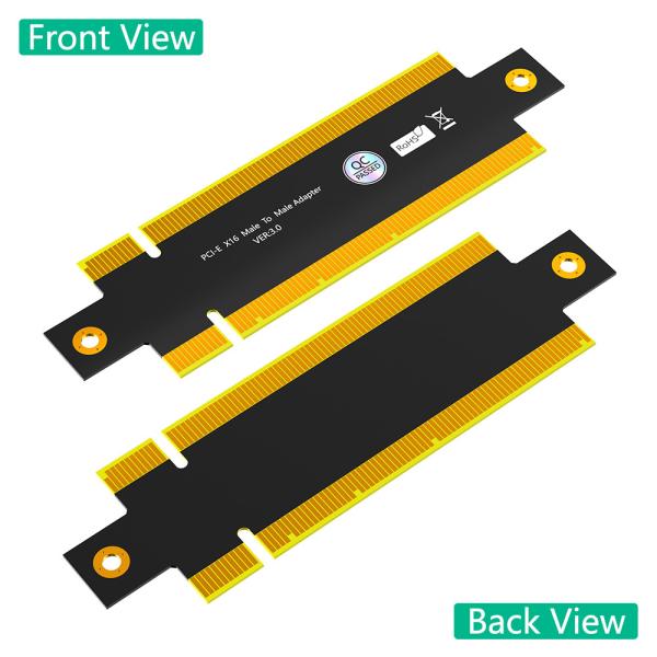 PCI Express PCI-E 3.0 16X Male to X16 Male Adapter Extension Card