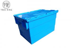 Quality Hinged-Frame Collapsible Plastic Crates Flat Folded Crates When Not In Use wholesale