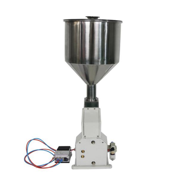 A02 Manual Grade Small Pneumatic Paste Filling Machine 50ml Cream Shampoo Cosmetics Filler for Beverage and Bag Packaging