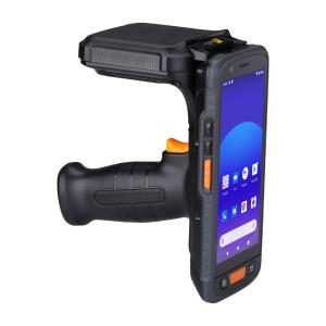 China Warehouse Rf Uhf Rfid Pda Vehicle Inventory Scanner 15M Long Distance Barcode Reader Bar Code Laser Hand Held Phone Android PDA on sale