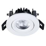 Smart Spring Adjustable 600 Lumen Dimmable LED Downlights COB Chip