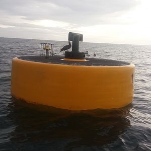 Quality CCS One Piece High Elastomer Polyethylene Mooring Buoy wholesale