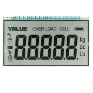 Quality Reflecive 7 Segment Monochrome LCD Screen Module support Customize wholesale