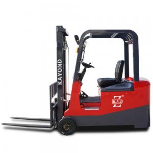 China 2.2KW 7.0KPH Mini 3 Wheel Electric Battery Operated Forklift on sale
