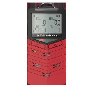 Quality Portable Multi Gas Detector Fast Response 4 in 1 Detector O2 H2S CO LEL Data Logging wholesale