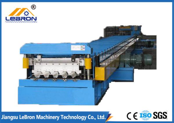 PG and PI material Blue color Floor Deck Roll Forming Machine 2018 New Type roof