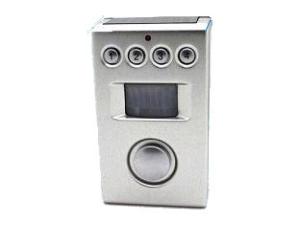 Solar Battery Powered Pir Motion Sensor Alarms With Programmable 4 Digits Security Code