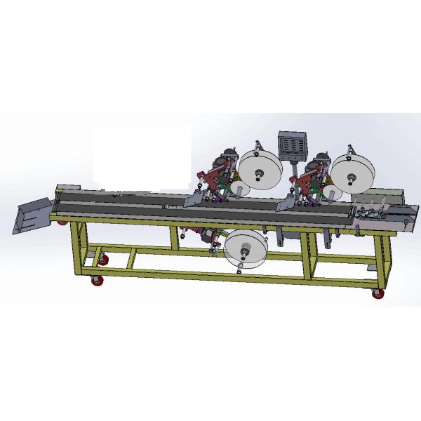 Small Fruit Carton Box Bag Labeling Machine 350mm 800W