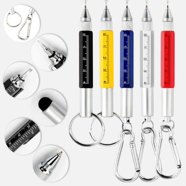 Cheap High Precision Easy Using 6 In 1 Multi Function Pen Metal Stylus Pen for sale