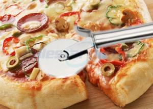 Quality Round Pastry Stainless Steel Pizza Cutting Knife Multi Functional Heavy Duty wholesale