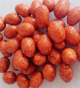 China Chilli Flavored Coated Peanut Snack Spicy Crunchy Cracker Coated Peanuts on sale