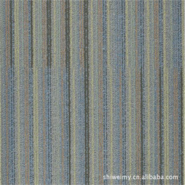 Tufted multi level loop 65%unicolor 35%invista nylon 6 carpet tile
