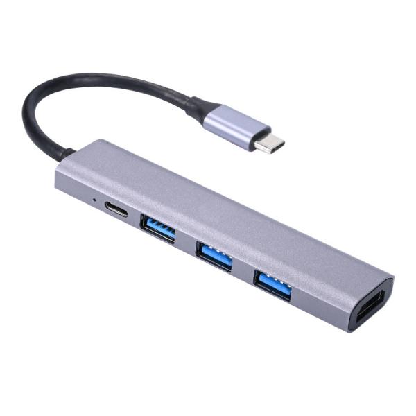 Cheap Usb C Multiport Hub Adapter  USB C To USB Hub With 100W PD, Uni (Slim& Aluminum& Nylon) USB Type C To USB Adapter for sale