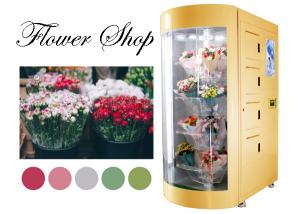 Quality Holland Denmark Customized 24 Hour Fresh-Cut Flower Vending Machine with Refrigeration Humidifier for Europe Market wholesale